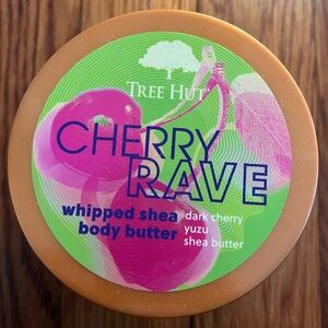 Tree Hut Cherry Rave Whipped Body Butter 8.4 oz. 90% Full DISCONTINUED